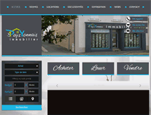 Tablet Screenshot of immobilier-ouest.net